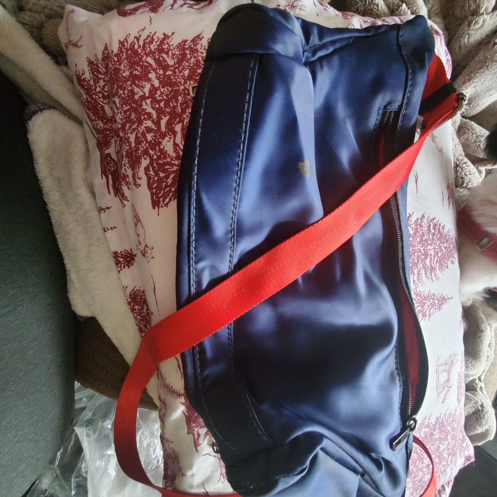 Spirit kgb red and blue purse unique